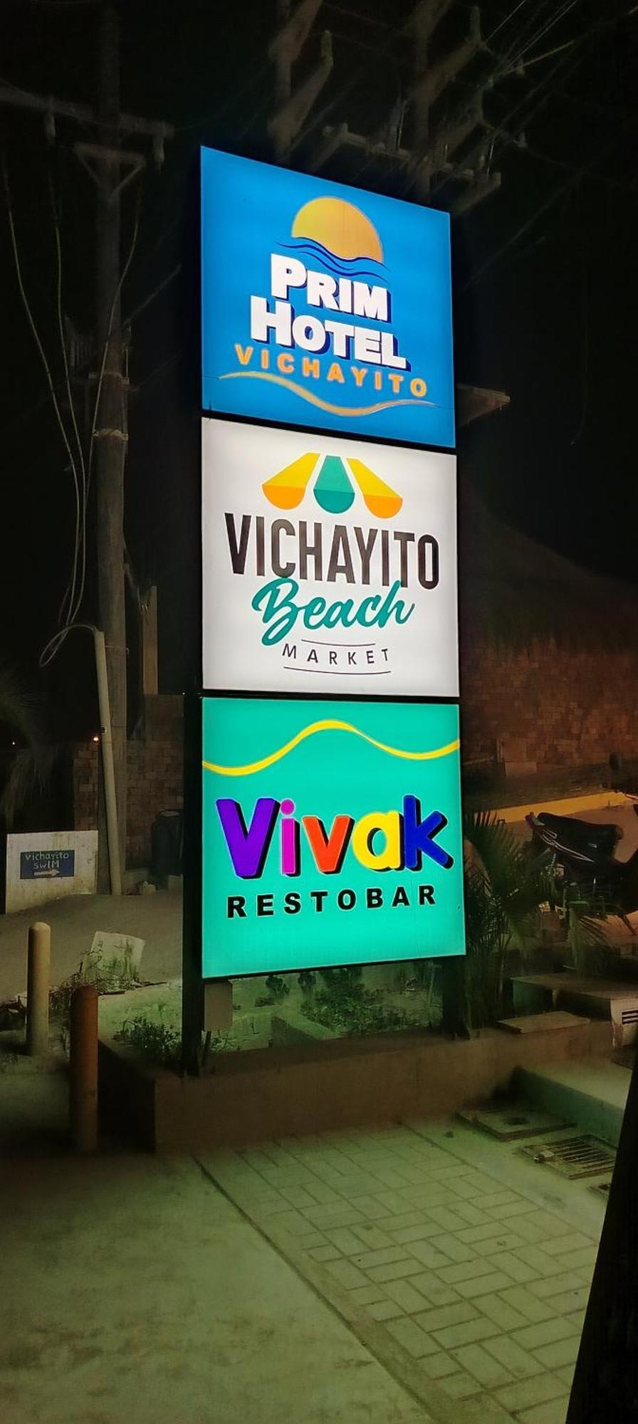 Prim Hotel Vichayito Extérieur photo