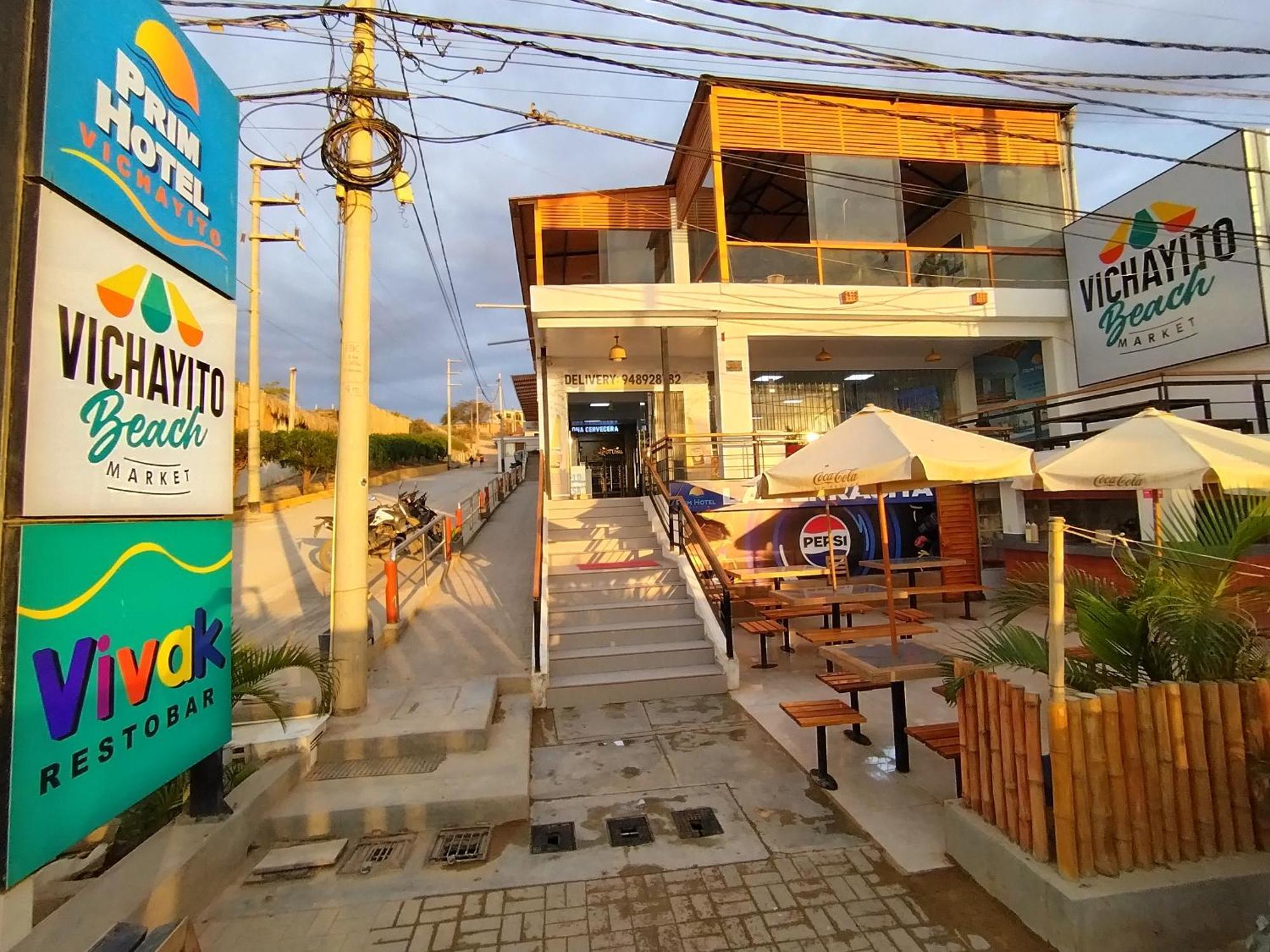 Prim Hotel Vichayito Extérieur photo
