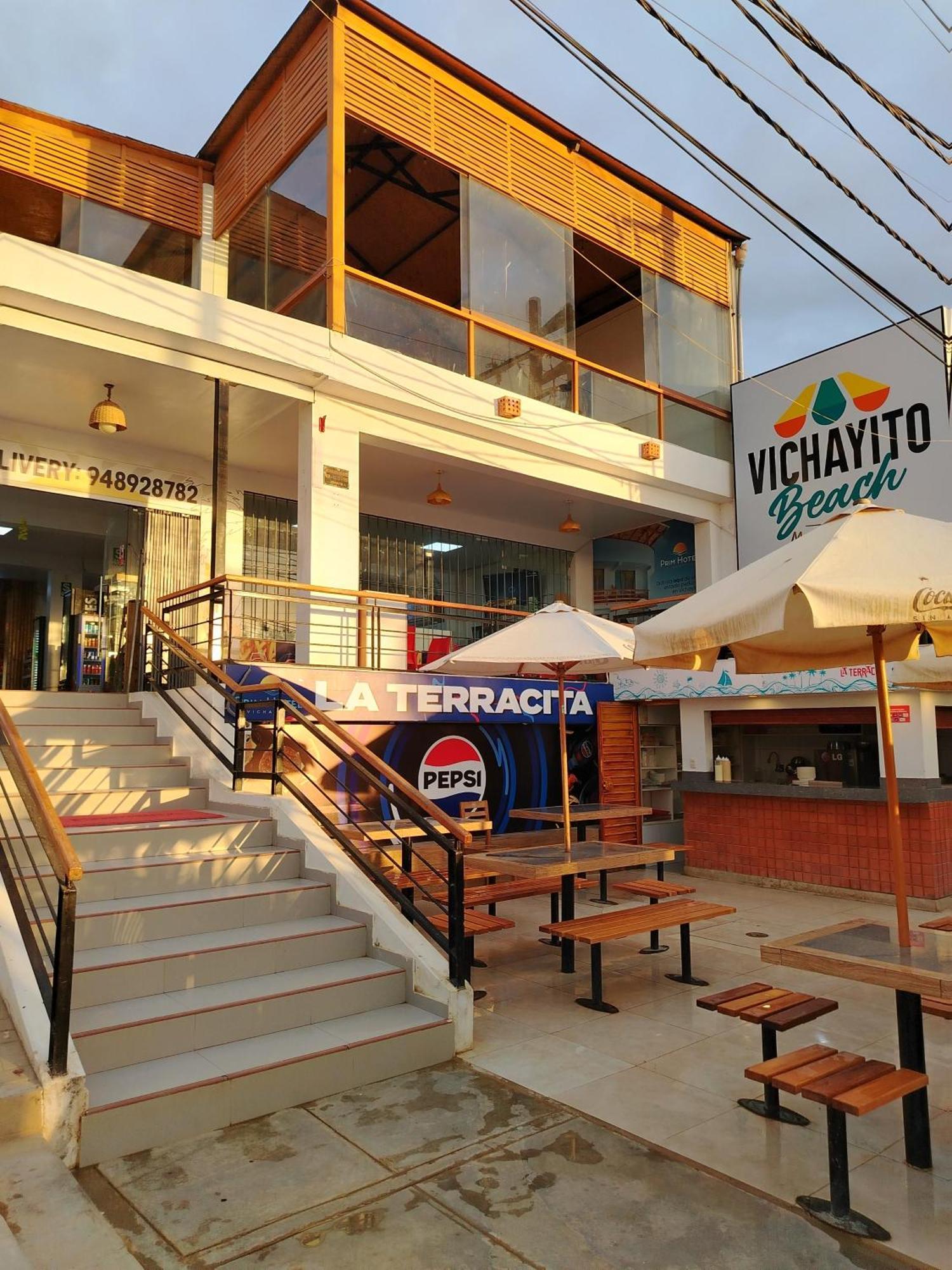 Prim Hotel Vichayito Extérieur photo